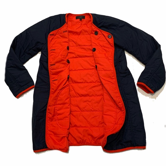 J. Crew reversible puffer coat jacket - Picture 4 of 7